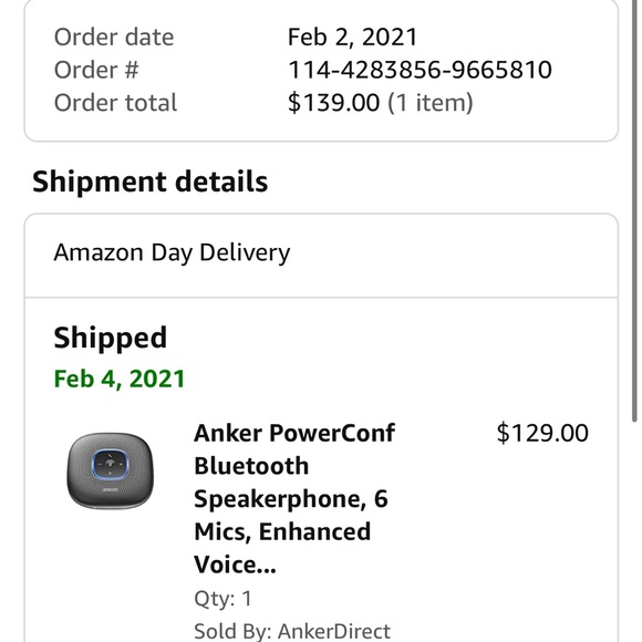 Anker Power Conference Bluetooth Speakerphone - Picture 11 of 12